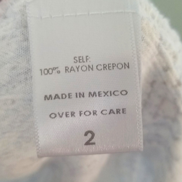 Lovesick Gauze Summer Soft Girl paisley cold shoulder tunic top size 2X - Picture 6 of 7